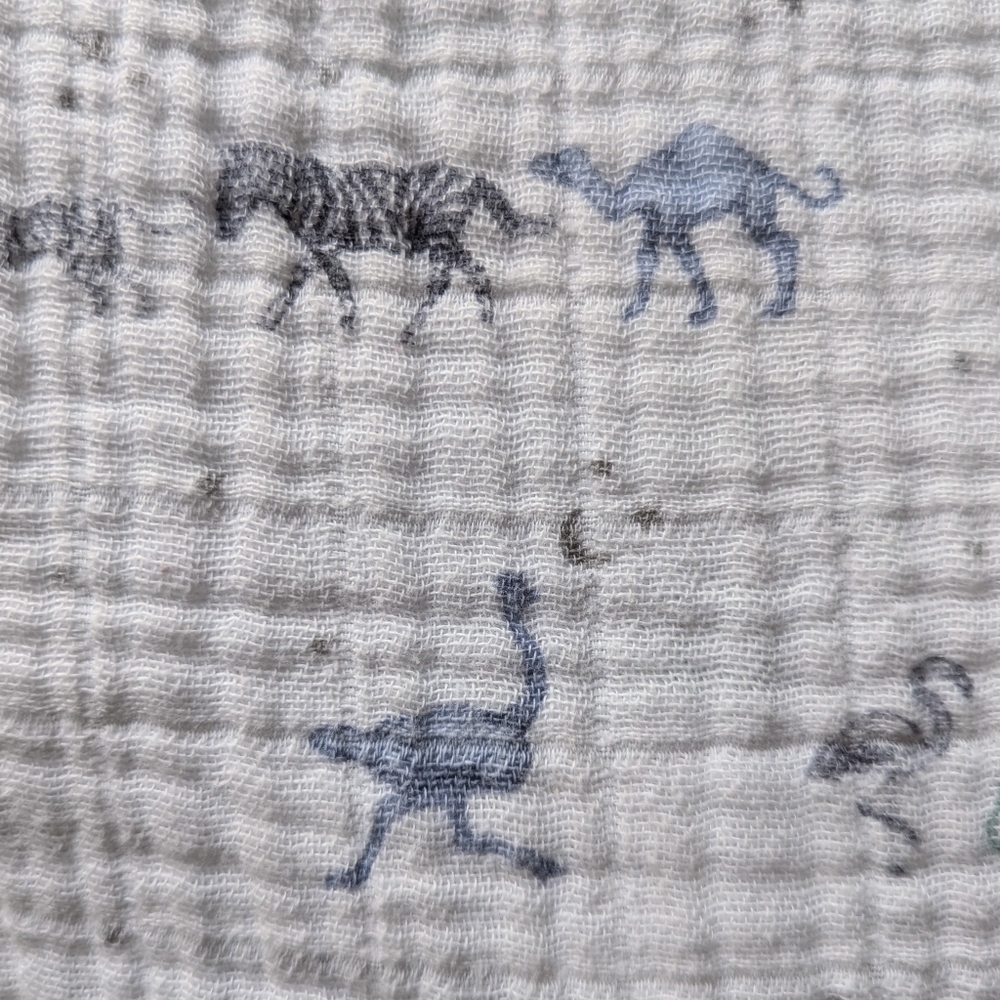 Aden + Anais | Muslin Sleep Sack in Rising Star Print | 12-18M or 76-85cm - Picture 8 of 9